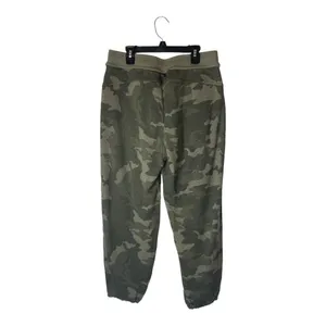 Prana Sage Green Camo Hemp‎ Blend Cozy Up Ankle Pants Joggers Size XS thumbnail 4