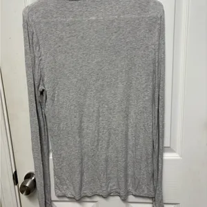 Fabletics Light Gray Turtleneck Sweater thumbnail 4