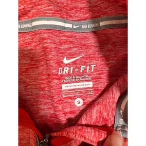 Nike Womens Dri-FIT Element Half Zip Running Top 2 Pack Purple/ Orangered S thumbnail 9