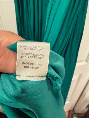 Current Air Teal Pleated Midi Dress with Spaghetti Straps large‎ thumbnail 8