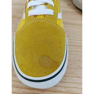 VANS Old Skool Suede/Canvas Sneakers, Yellow - Size 8.5-Mens / Size 10-Women thumbnail 11