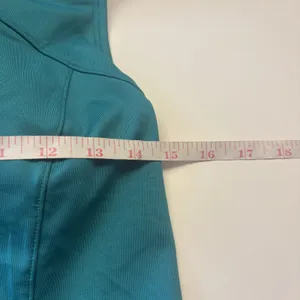 Athleta 903763 Womens Ruched Racerback Bra Tank Top Size 36DD Teal‎ Stretch Yoga thumbnail 7