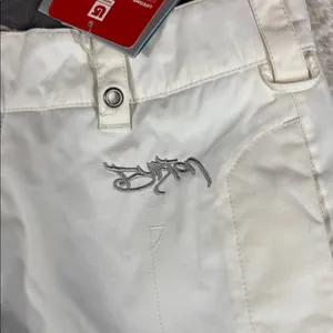 Burton Women's Dryride Stow Cargo Snow Pant XS White Rock Salt New With Tags thumbnail 14