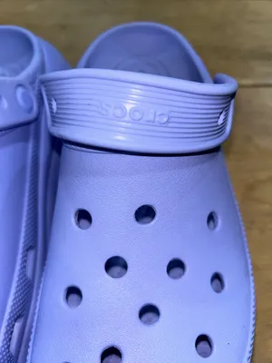 Crocs Platform Clog Lavender Women’s Size 8 Men’s 6 Lightweight Comfort Shoes thumbnail 3