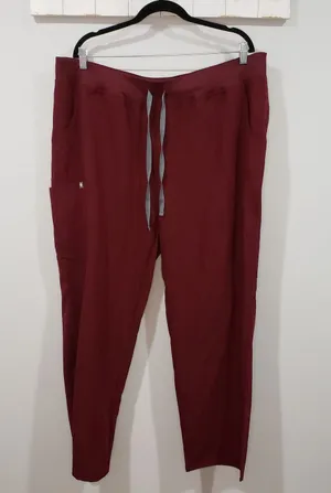 FIGS Kade Burgundy Scrub Pants 3X thumbnail 1