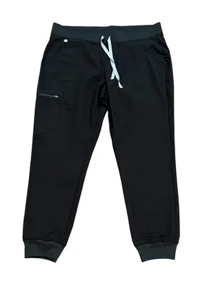 FIGS Zamora Black‎ Joggers Scrub Pants XL Nurse Uniform Healthcare Hospital NWT thumbnail 1