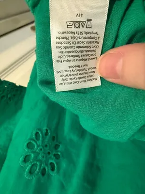 Green Eyelet Mini Dress by Free Assembly thumbnail 8