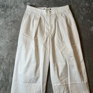 Peruvian Connection Women’s‎ Wide Leg Perugia Trousers Size 2 White thumbnail 2
