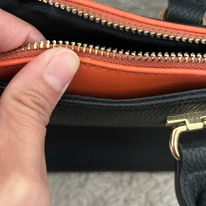 Dream Control Purse Black & Orange Satchel Crossbody Strap Rocker Boho Festival thumbnail 6