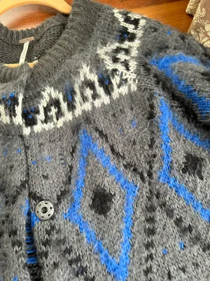 Free People Wool Blend Sweater Coat thumbnail 15