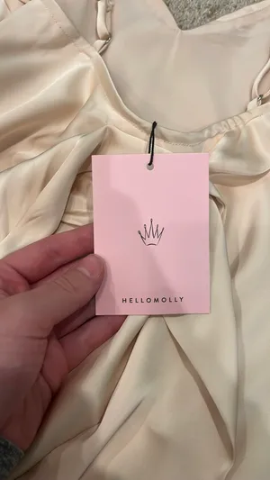 Hello Molly SOPHISTICATED SATIN SLIP MIDI DRESS CHAMPAGNE thumbnail 6