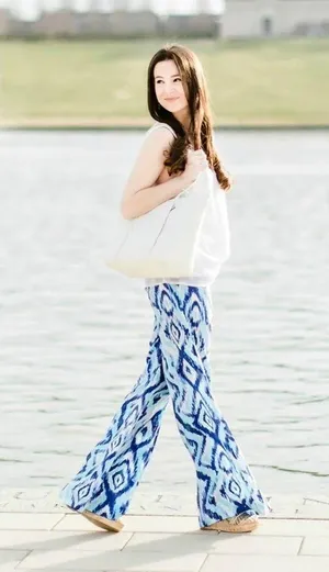 Lilly Pulitzer Lolani 100% Silk Palazzo Pants‎ Skipped A Beach Resort Vacation thumbnail 1