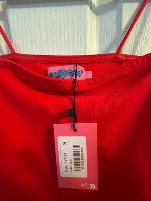 Ribbed Bubble Skirt Edikted Mini Dress thumbnail 4