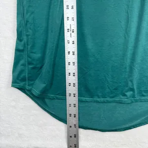 Lululemon Essential Tank Top Teal‎ Green Heathered Racerback Yoga Gym Womens S thumbnail 3