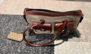 Elegant Brown and Tan Men's Bag thumbnail 1