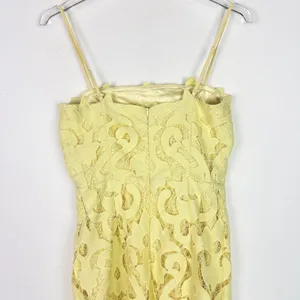 Bardot Lina Lace Sheath Dress Sleeveless Yellow Size 6 Small S EUC thumbnail 10