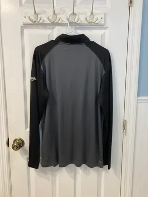 Badger Sports Purdue Boilermakers Gray Quarter Zip Pullover thumbnail 2