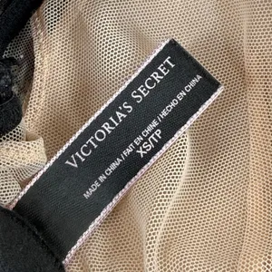 Victoria's Secret Black Lace‎ Strappy Back Bralette XS Unlined Wireless thumbnail 2