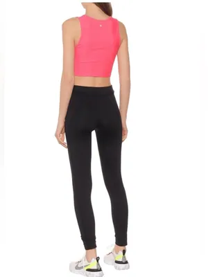 $104 Revolve X Lanston Sport neon-red Axel wrap tank top M thumbnail 2