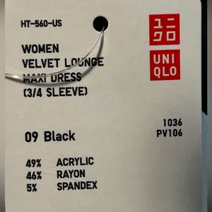 Uniqlo Black dress thumbnail 7