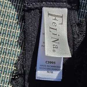 Felina Lace Bralette Black M thumbnail 4