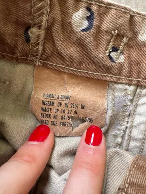 American Vintage Vintage Desert Camo Military BDU Cargo Pants thumbnail 12