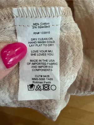 Show Me Your Mumu Roitman Cream Plaid Gauze Wide Leg Pants thumbnail 4