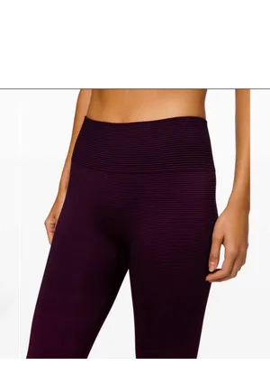 Lululemon Ebb to Train Tight *Wash Marvel / Black / Black size2 NEW thumbnail 3