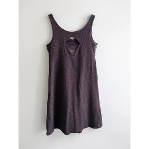 Kuhl‎ Women Plum Purple Heathered Ruched Keyhole Back Active Dress Size M thumbnail 2