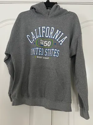 California Sweatshirt Gray Size L thumbnail 1