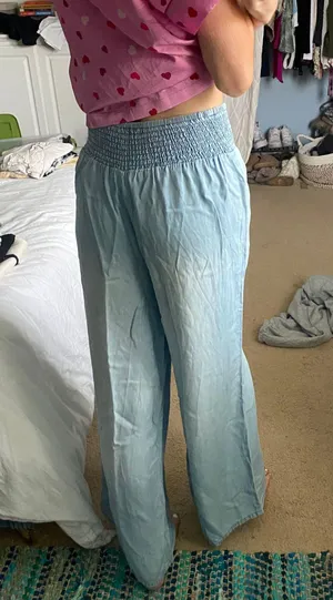 Altar'd State Blue Flow Pants thumbnail 2