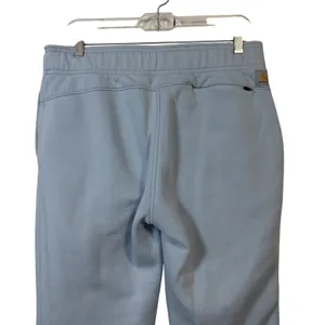 Carhartt Sweatpants Women Medium M 8-10 Light Blue Relaxed Fit Fleece Joggers thumbnail 5