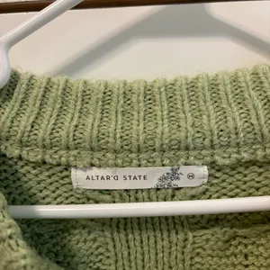Altar’d State Brandi Chunky Cable Knit Sweater thumbnail 4
