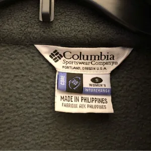 Columbia Core Interchange Fleece Full Zip Jacket Dark Grey Small‎ thumbnail 3