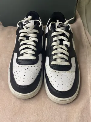 Men's Nike Court Vision Low Shoes -Panda- -Size 10 thumbnail 2