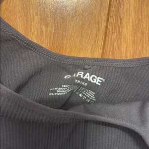 Garage Black Ribbed Women's Bralette thumbnail 3