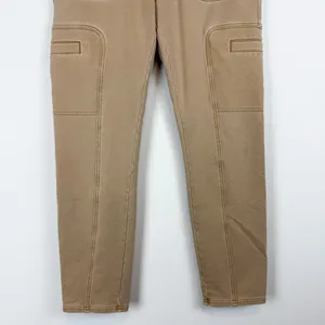 Anthropologie Pilcro‎ The Hiker Utility Leggings Slim Tan Pant Khaki Size Medium thumbnail 8