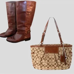 Next to new!! Boots Brown Size 7 thumbnail 2