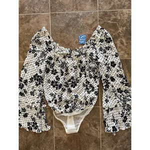 Free People One On One Date Bodysuit Tea Combo Size Small thumbnail 5