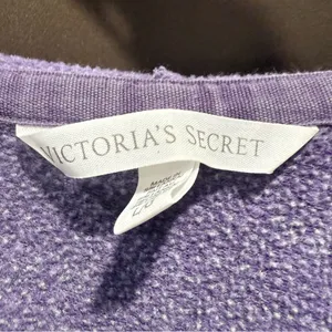 Victoria's Secret Light Purple Hoodie w/Sequin Angel Wings on Back thumbnail 4