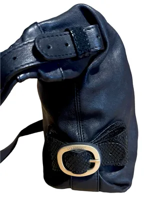 See By Chloe Black Leather Slouchy Shoulder Bag thumbnail 7
