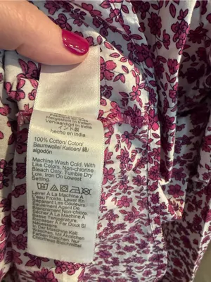 J. Crew Magenta Floral Long Sleeve Top thumbnail 11