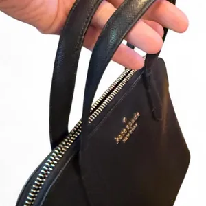 Kate Spade Black Saffiano Leather Dome Satchel Crossbody Bag thumbnail 7