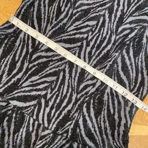 Free People Movement Zebra Print Chenille Textured Drop Waist Mini Dress Si… thumbnail 6
