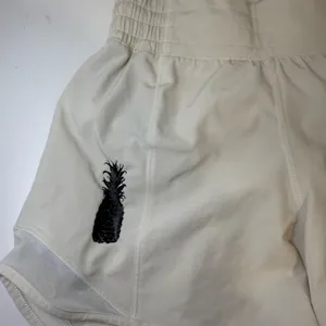 Lululemon Hotty Hot Hawaii Exclusive Pineapple Off White Lined Short 4" Inseam 2 thumbnail 3