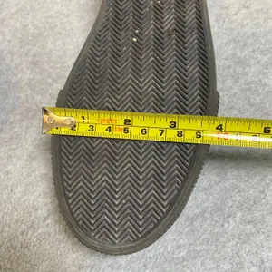 Mango Monki Zebra Print Platform Sneaker‎ Women's Size 9 Yellow Black Animal Lace FLAW thumbnail 13