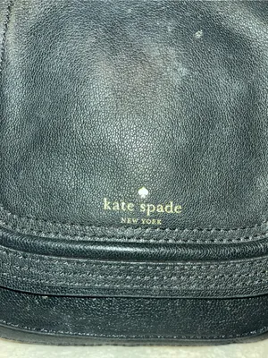 Kate Spade New York Pratt Street Small Rianne black pebbled leather crossbody thumbnail 3
