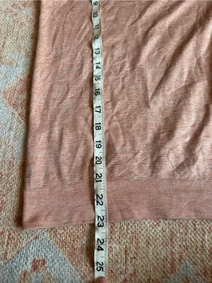 Lululemon Swiftly Relaxed Long Sleeve Shirt Pink Savannah White W3FUQS size 4 thumbnail 4