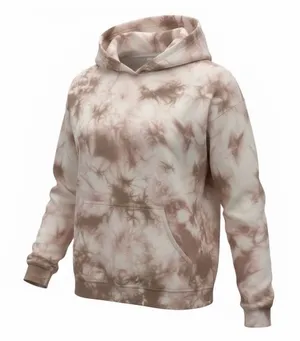 Lululemon All Yours Hoodie Womens 8 Earth‎ Dye Pink Brown Tie Dye Sweatshirt thumbnail 1