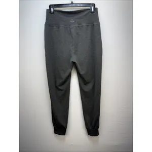 Beyond‎ Yoga Heather Rib Midi Joggers Size M Smoke Gray Pockets Lounge thumbnail 5